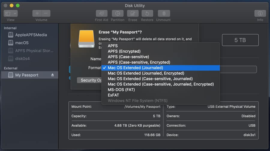 common file system for mac and windows